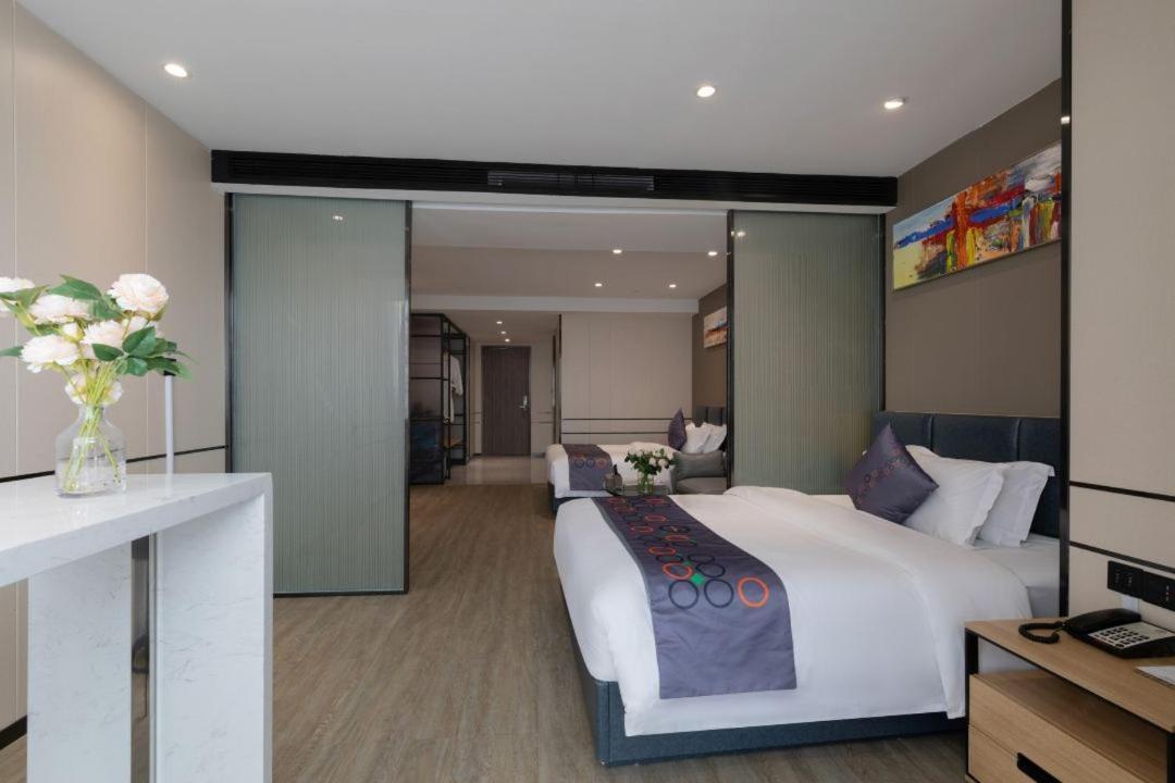 Yimi Mix International Apartment Cantón Exterior foto